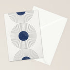 Geo Blue Balance Stationery Card Gallery Image 2