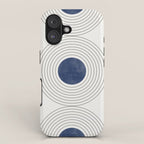 Geo Blue Balance iPhone Case Gallery Image 1