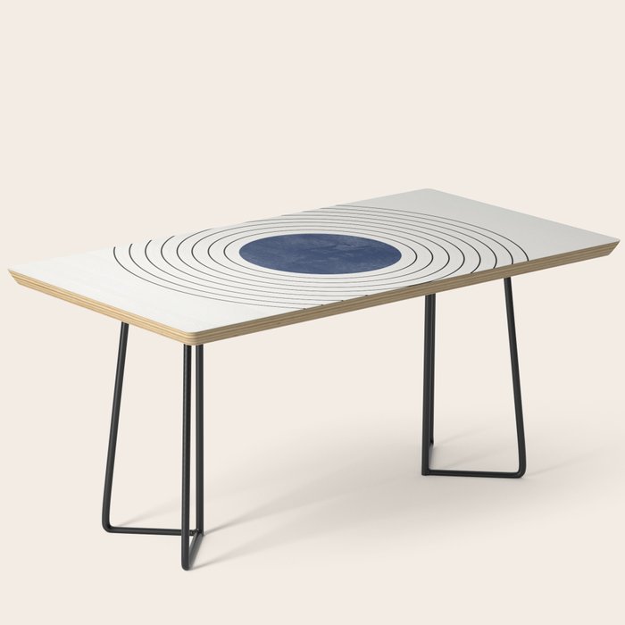 Geo Blue Balance Coffee Table Gallery Image 1