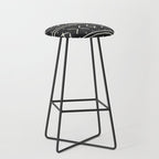 mud cloth stitch - onyx Stool Gallery Image 1