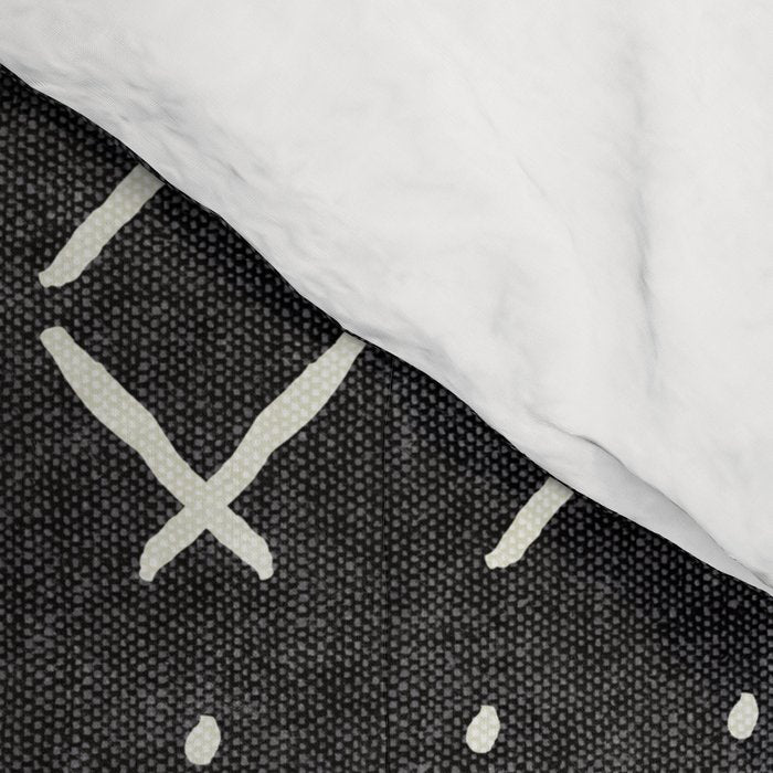 mud cloth stitch - onyx Comforter Gallery Image 4