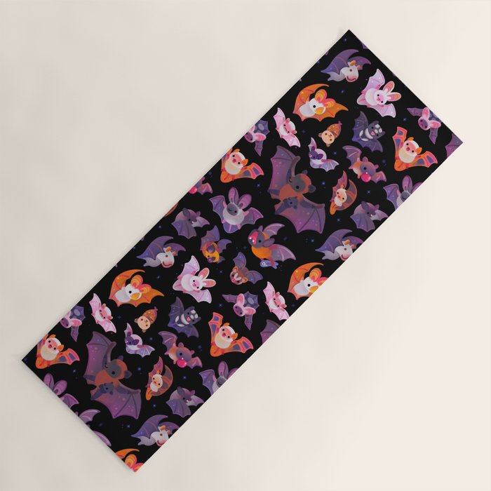 Bat Yoga Mat Gallery Image 1