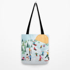 Snow Day Tote Bag Gallery Image 2