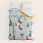 Snow Day Duvet Cover Gallery Image 6