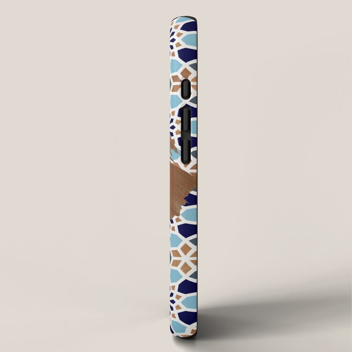 It Really Do Be Like That Sometimes â Blue & Rose Gold iPhone Case Gallery Image 2