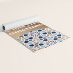 It Really Do Be Like That Sometimes â Blue & Rose Gold Yoga Mat Gallery Image 2