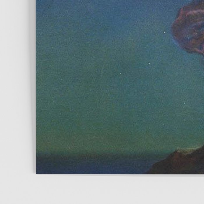 Reaching for the moon female portrait painting by Edward Mason Eggleston Poster Gallery Image 3