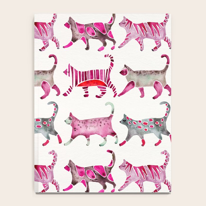 Cat Collection - Magenta Palette Notebook Gallery Image 4