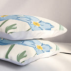 Wildflower Garden in Soft Tones Pillow Sham Gallery Image 3