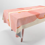 Abstraction_SUN_SUMMER_RED_HOT_SHINE_POP_ART_0322M Tablecloth Gallery Image 1