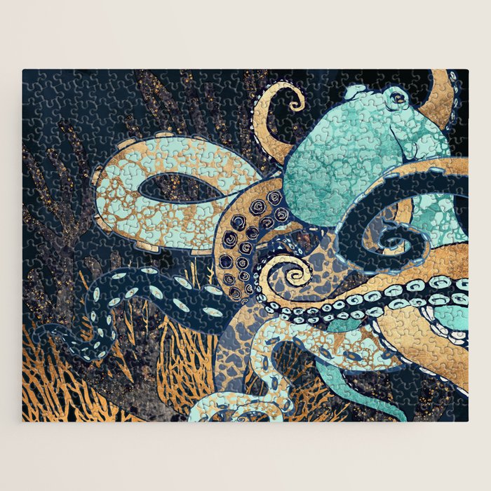 Metallic Octopus II Jigsaw Puzzle Gallery Image 1