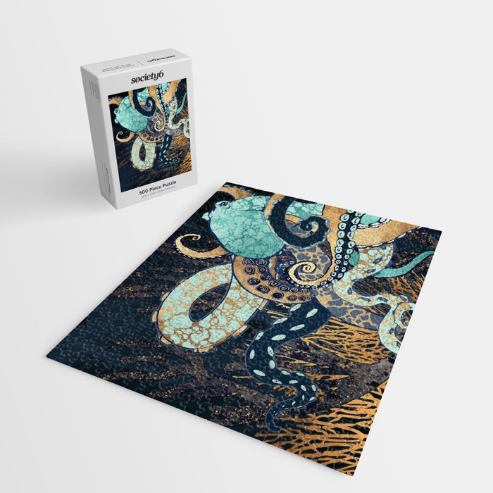 Metallic Octopus II Jigsaw Puzzle Gallery Image 2