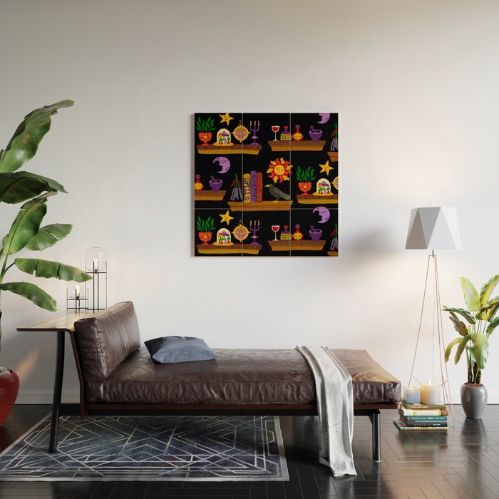 Witches Cabinet Wood Wall Art Gallery Image 2
