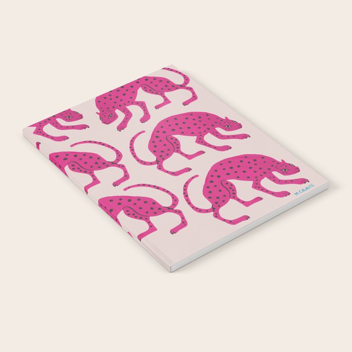 Wild Cats - Pink Notebook Gallery Image 1