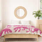 Wild Cats - Pink Duvet Cover Gallery Image 3