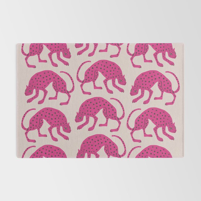 Wild Cats - Pink Rug Gallery Image 2