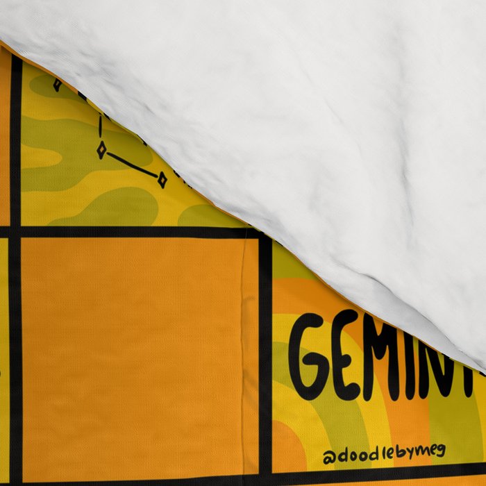 Gemini Checkered Print Comforter Gallery Image 4