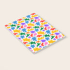Abstract colorful art splash shape pattern Notebook Gallery Image 3