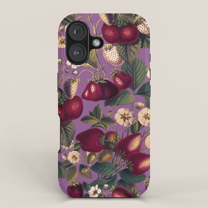 Strawberry Fields Forever VI iPhone Case Gallery Image 1