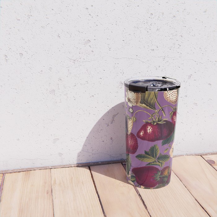 Strawberry Fields Forever VI Travel Mug Gallery Image 4