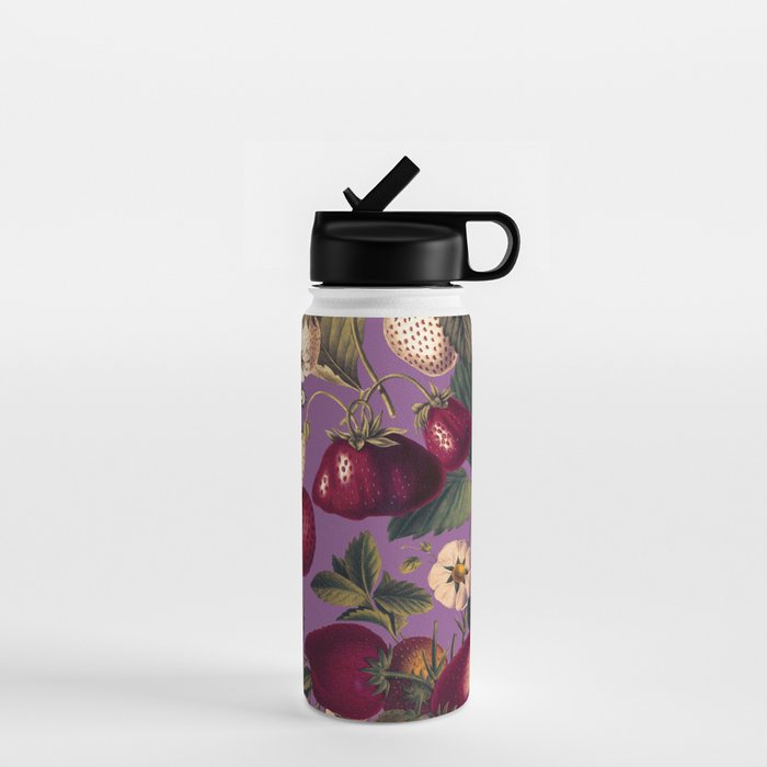 Strawberry Fields Forever VI Water Bottle Gallery Image 1