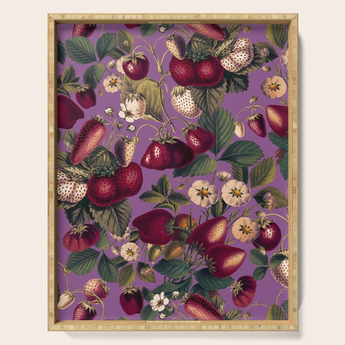 Strawberry Fields Forever VI Serving Tray Gallery Image 1