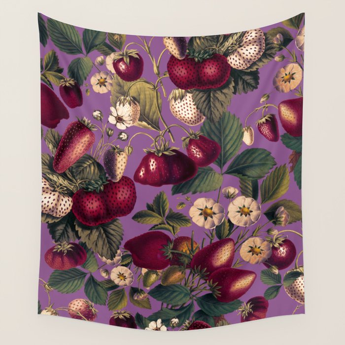 Strawberry Fields Forever VI Wall Tapestry Gallery Image 1