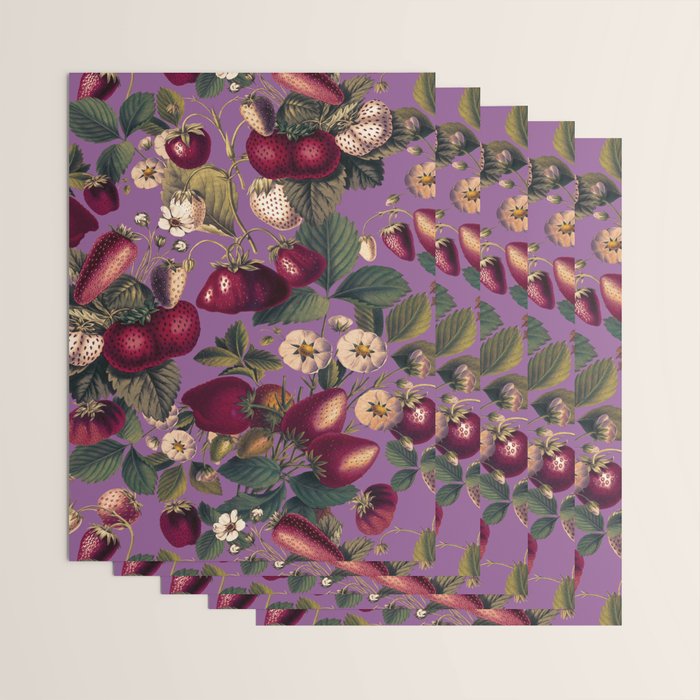 Strawberry Fields Forever VI Wrapping Paper Gallery Image 3