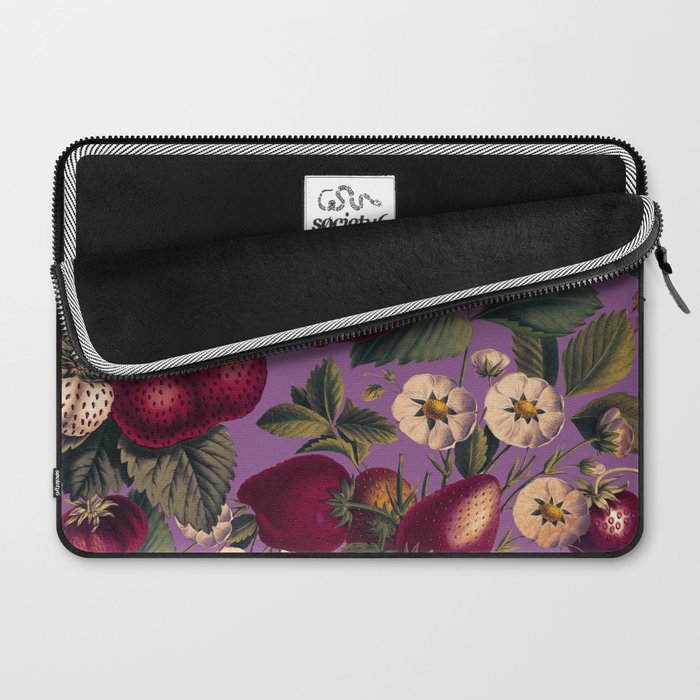 Strawberry Fields Forever VI Laptop Sleeve Gallery Image 2