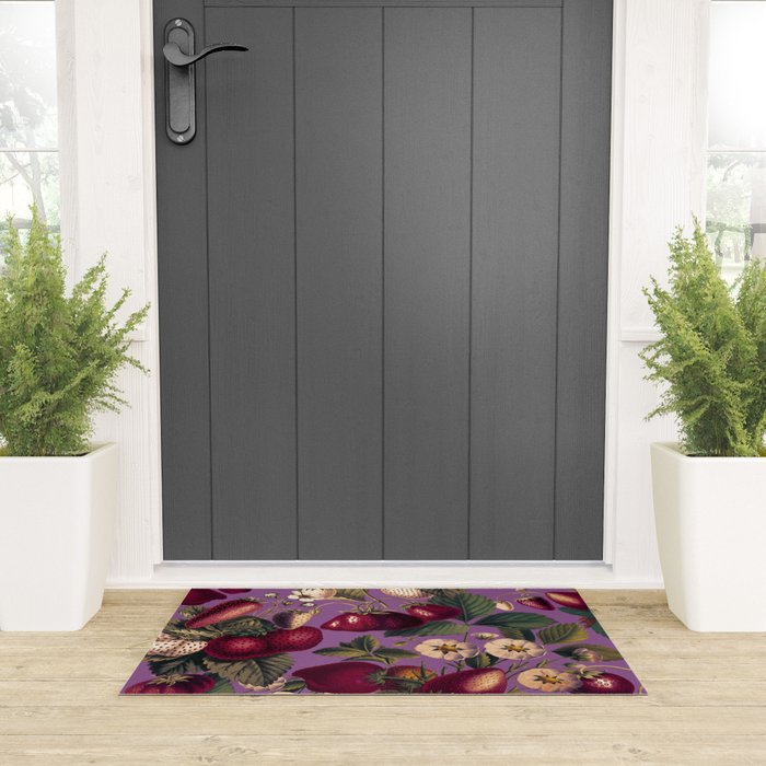 Strawberry Fields Forever VI Welcome Mat Gallery Image 3