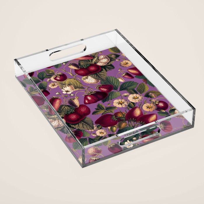 Strawberry Fields Forever VI Acrylic Tray Gallery Image 1