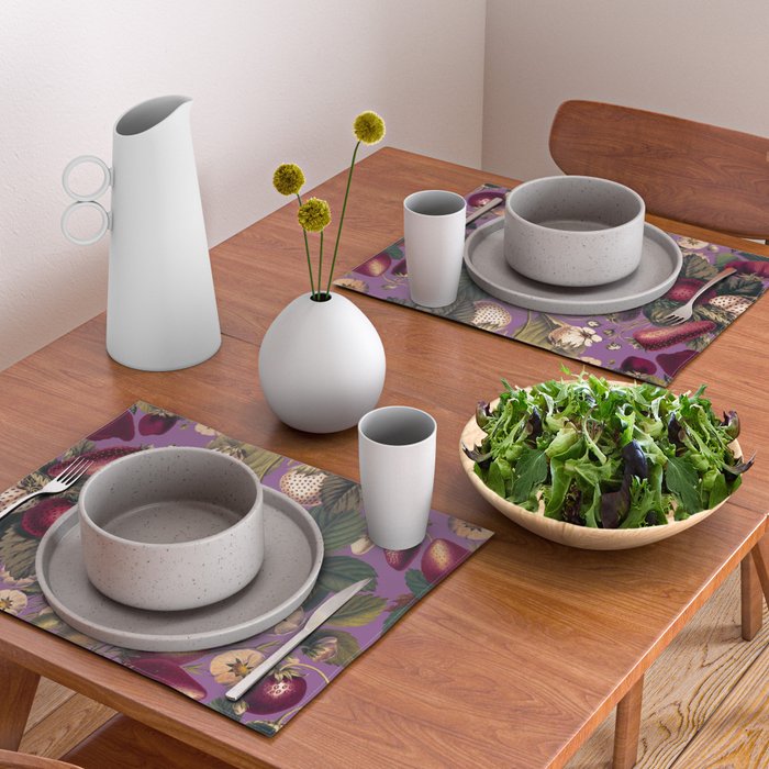 Strawberry Fields Forever VI Placemat Gallery Image 2