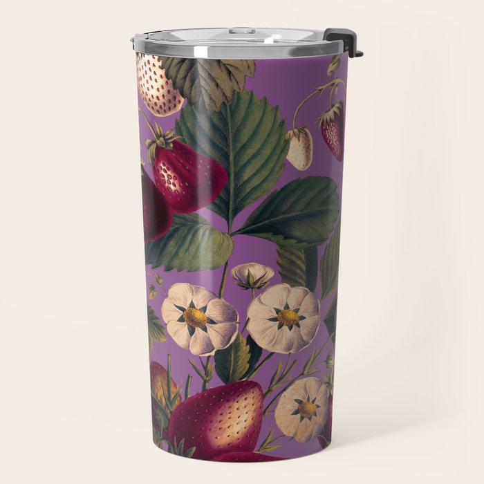 Strawberry Fields Forever VI Travel Mug Gallery Image 2