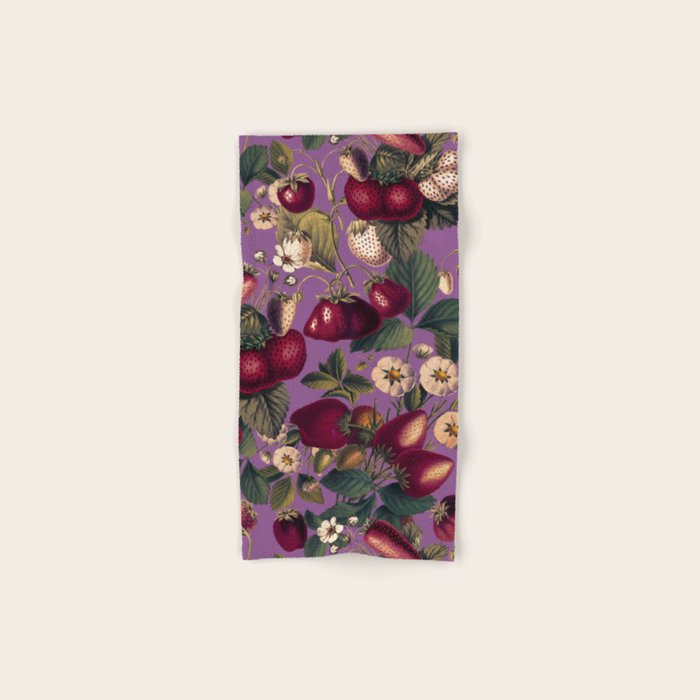 Strawberry Fields Forever VI Bath Towel Gallery Image 1