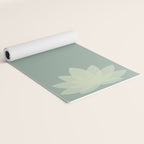 Lotus Flower Minimalism XIV Yoga Mat Gallery Image 2