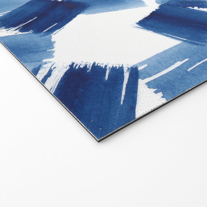 Indigo Brush Strokes | No.1 Welcome Mat Gallery Image 2