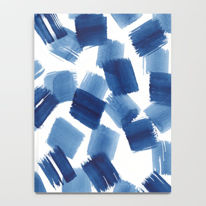 Indigo Brush Strokes | No.1 Notebook Gallery Image 4