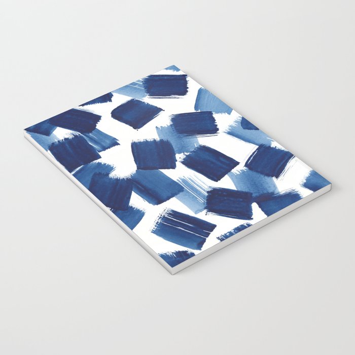 Indigo Brush Strokes | No.1 Notebook Gallery Image 3