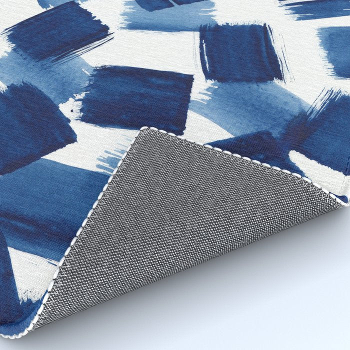 Indigo Brush Strokes | No.1 Rug Gallery Image 4