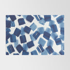 Indigo Brush Strokes | No.1 Rug Gallery Image 2