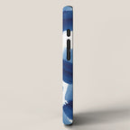 Indigo Brush Strokes | No.1 iPhone Case Gallery Image 2