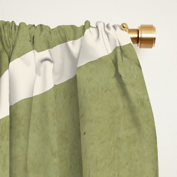 abstract minimal 57 Green Window Curtain Gallery Image 2