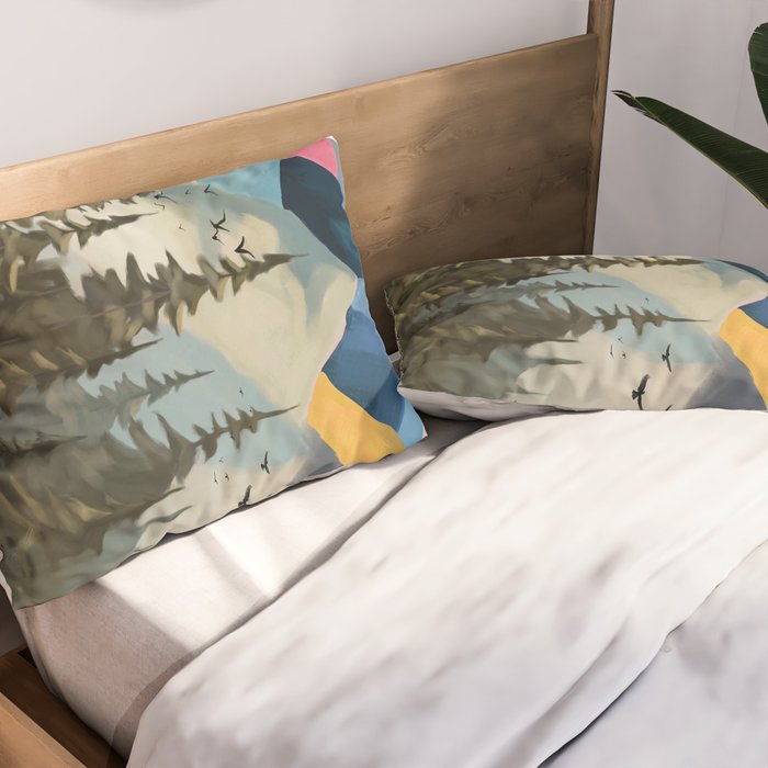 Dawn Over the Ridge  Pillow Sham Gallery Image 2