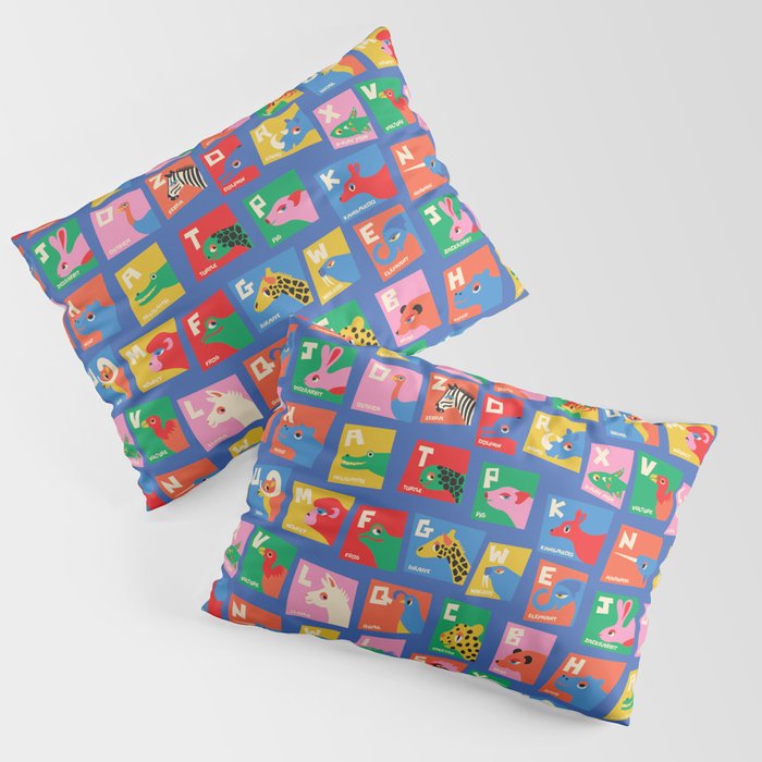 Animal Alphabet Pillow Sham Gallery Image 3