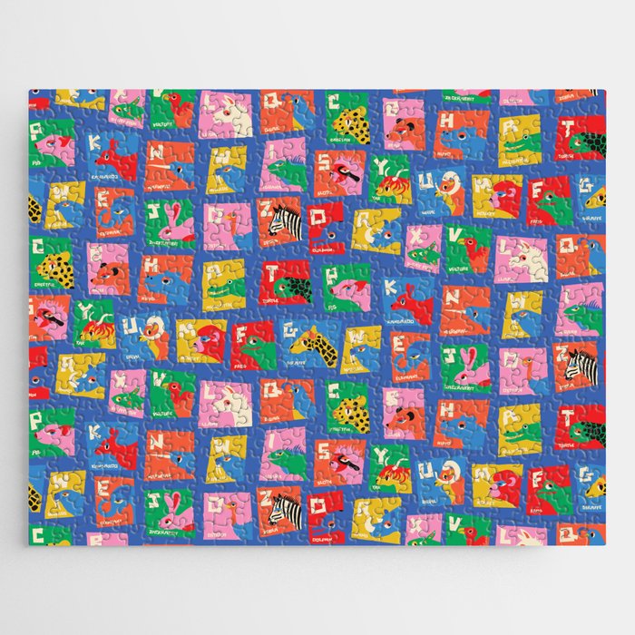 Animal Alphabet Jigsaw Puzzle Gallery Image 1
