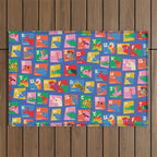 Animal Alphabet Outdoor Rug Gallery Image 1