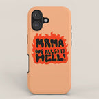 We all go to Hell iPhone Case Gallery Image 1