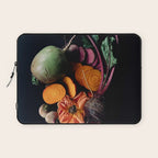Moody Root Vegetables and Rose Laptop Sleeve Gallery Image 1