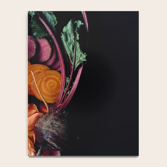 Moody Root Vegetables and Rose Notebook Gallery Image 4