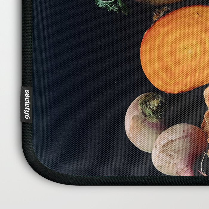 Moody Root Vegetables and Rose Laptop Sleeve Gallery Image 3